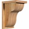 Ekena Millwork Carmel Rough Sawn Corbel w/Backplate, Western Red Cedar, 8"W x 10"D x 14"H COR08X10X14CAR01RWR - alternate 1